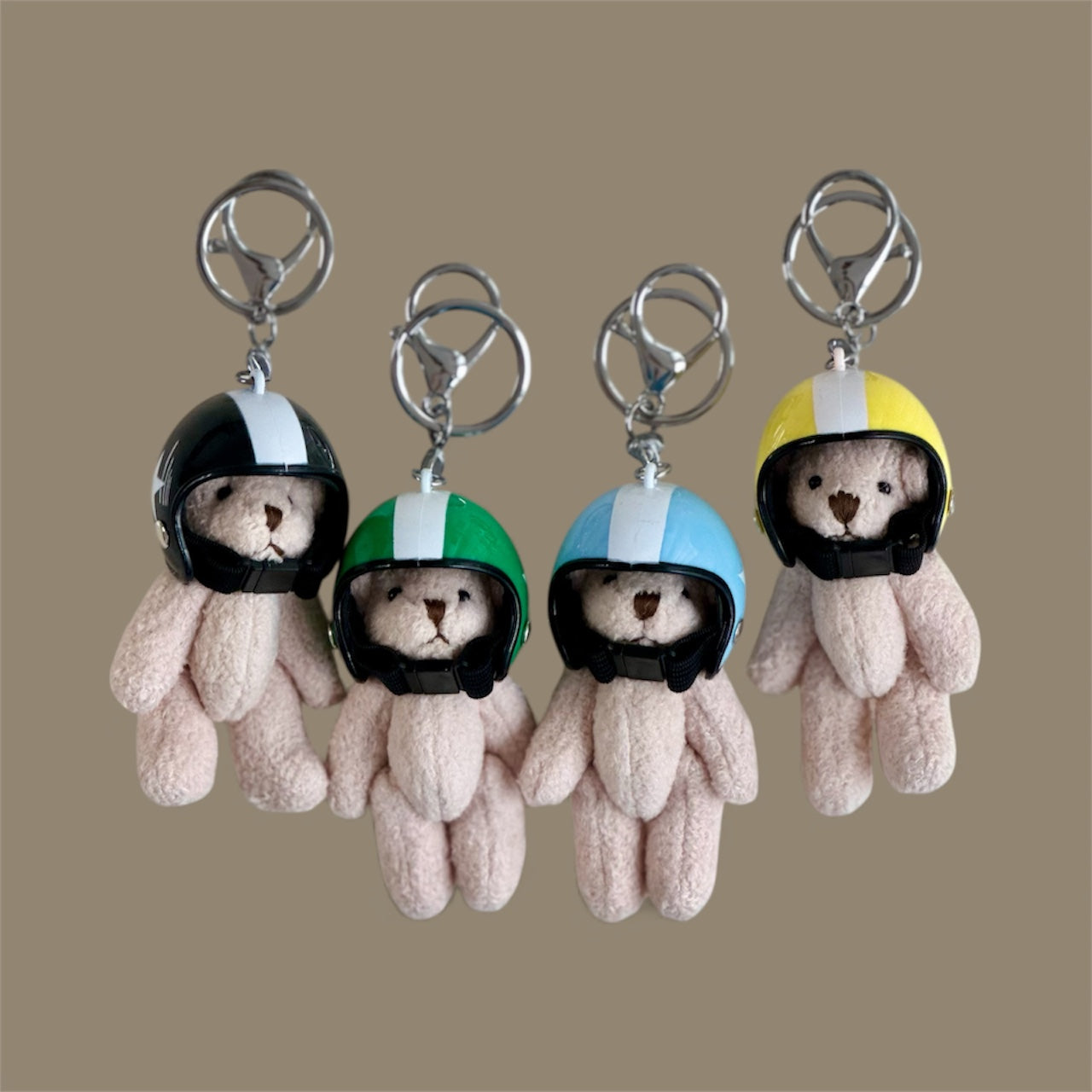 Rainbow Bear Keyring