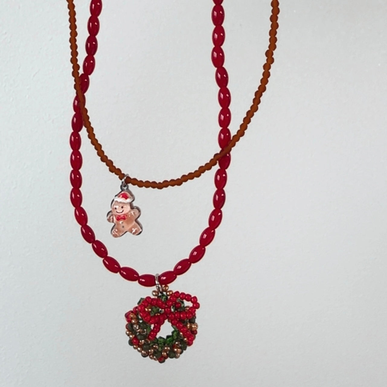 Gingerbread Necklace