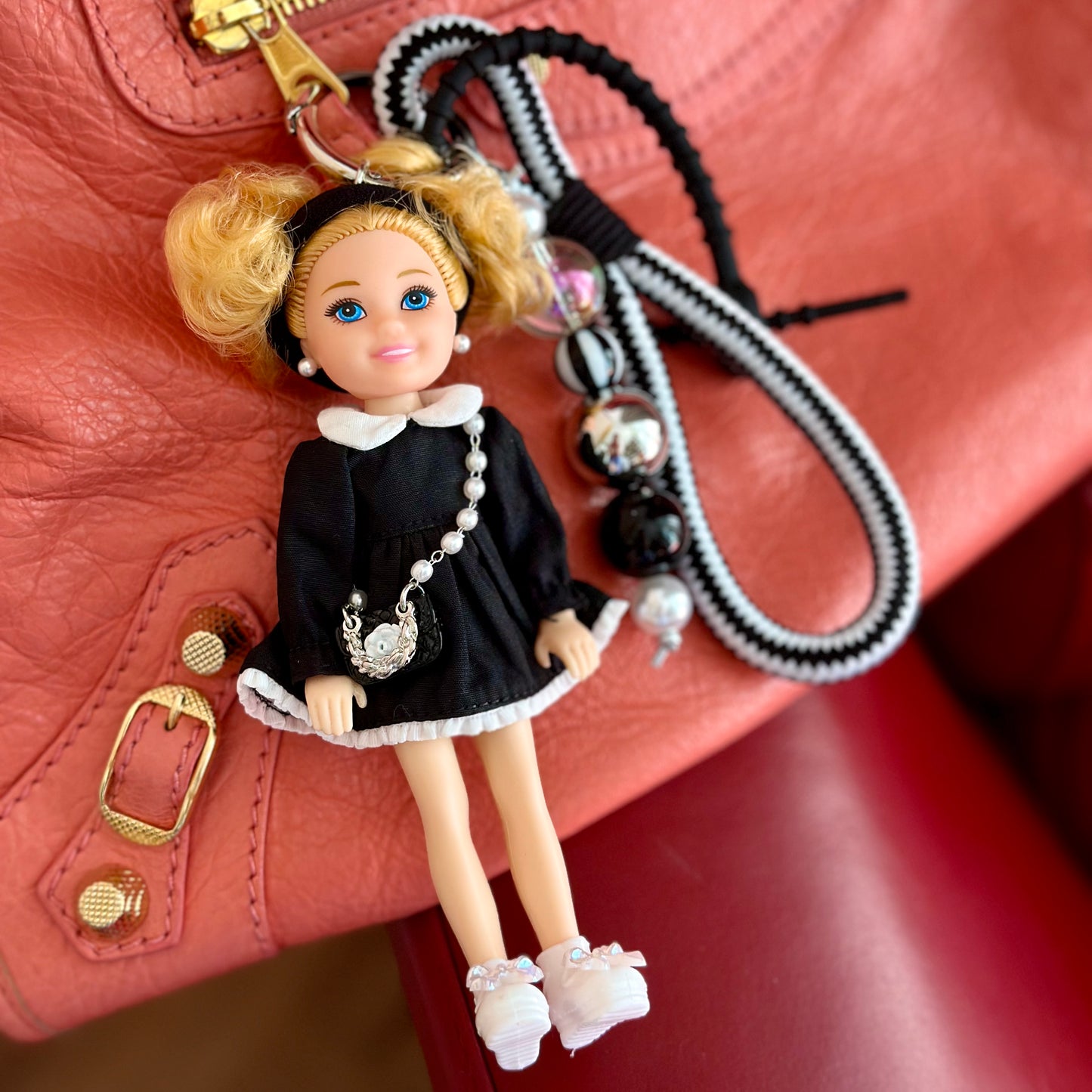 Paris Bag Charm & Key Ring