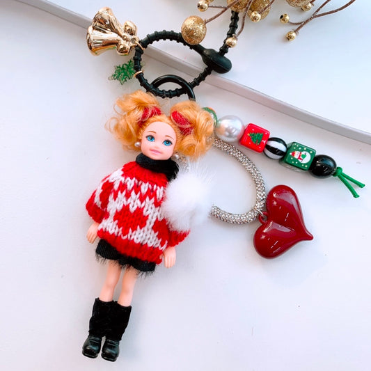 Christmas Bag Charm & Key Ring