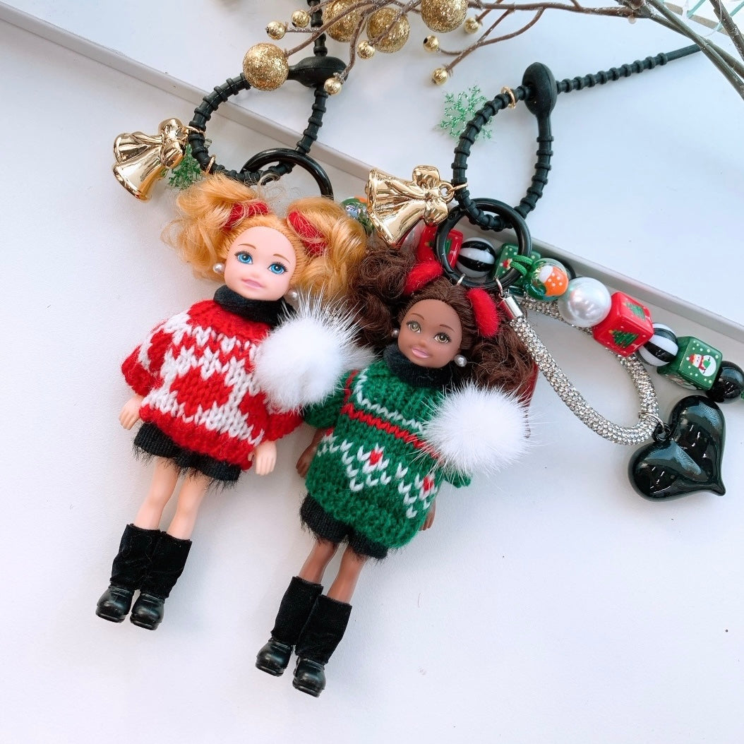 Christmas Bag Charm & Key Ring