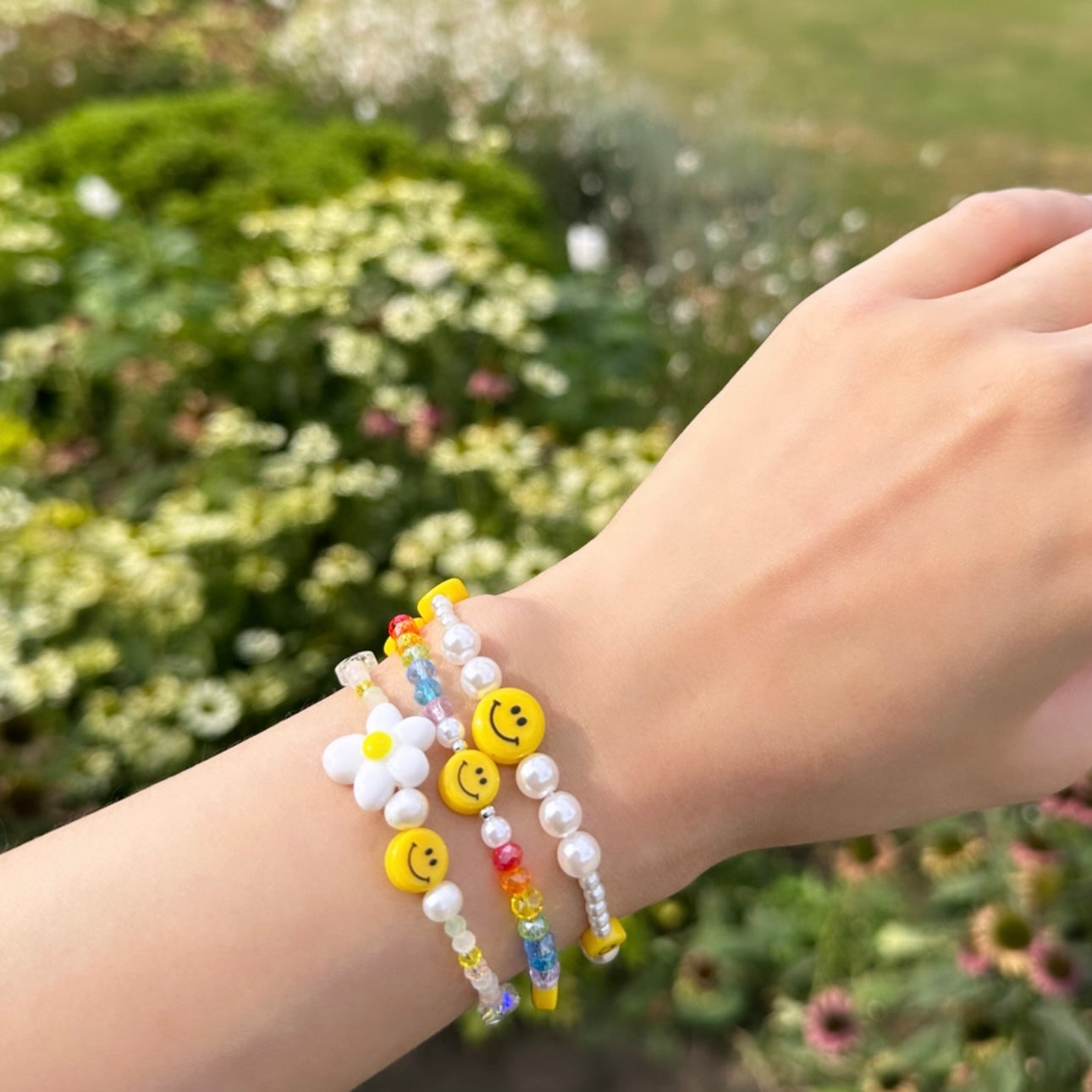 Smile Flower Bracelet