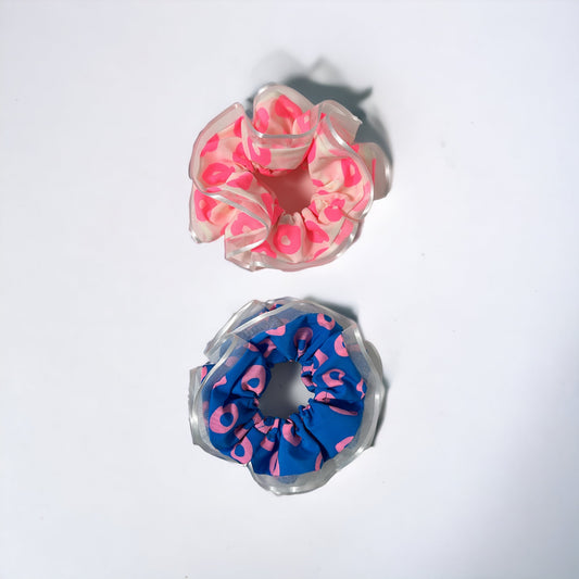 Vivid Print Scrunchie