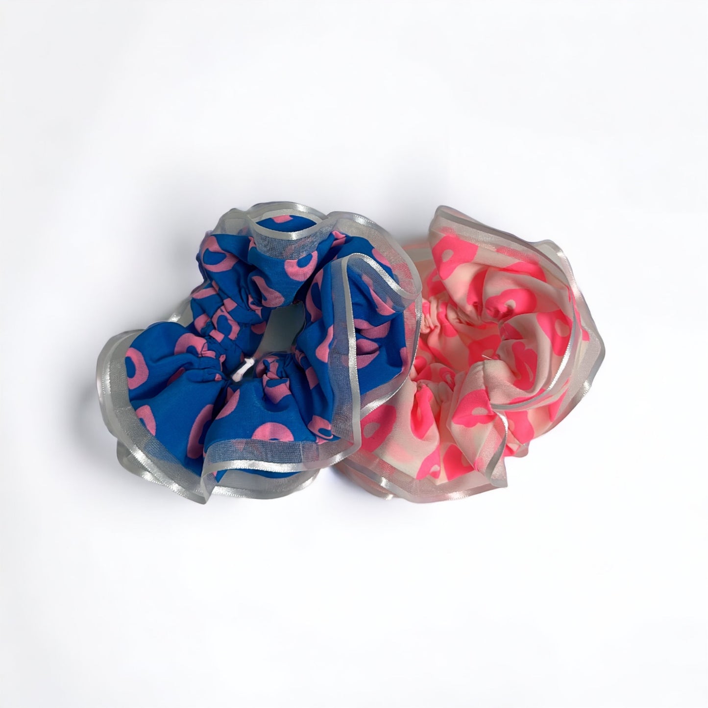 Vivid Print Scrunchie