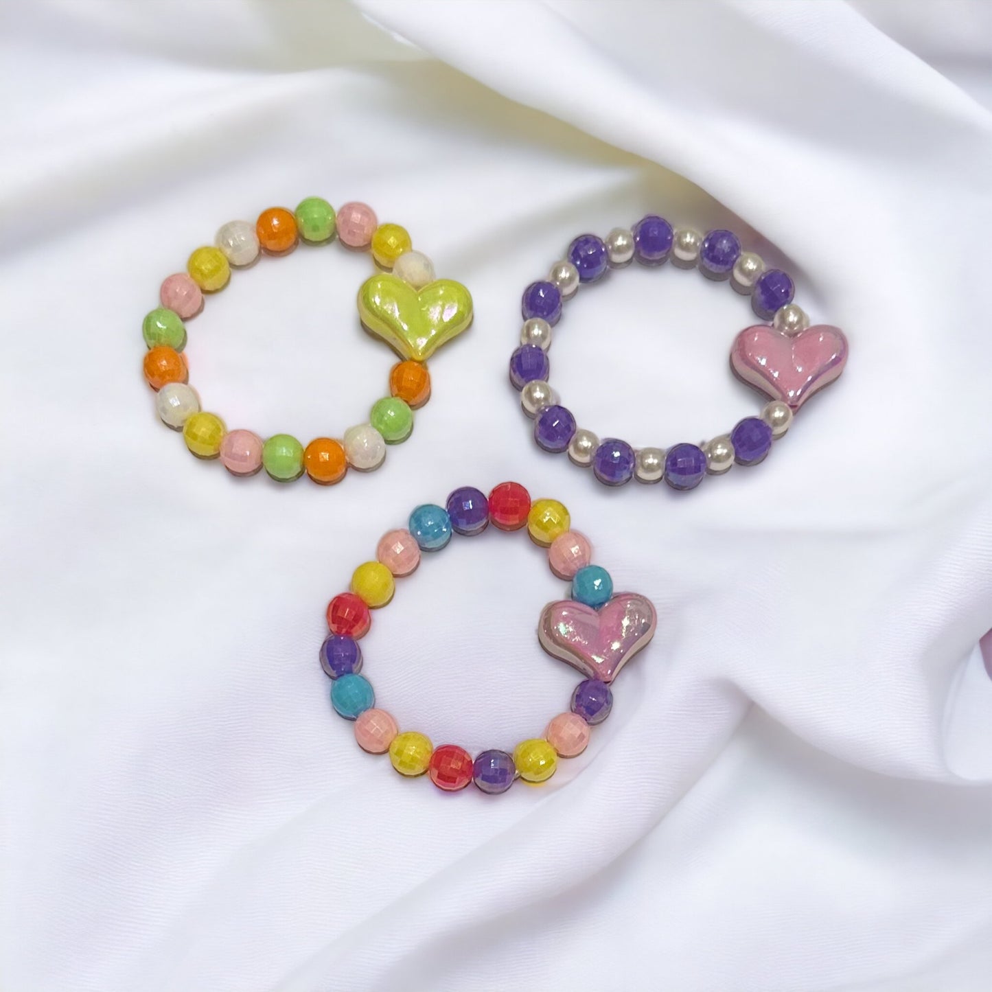 Girls Sweet Heart Bracelet