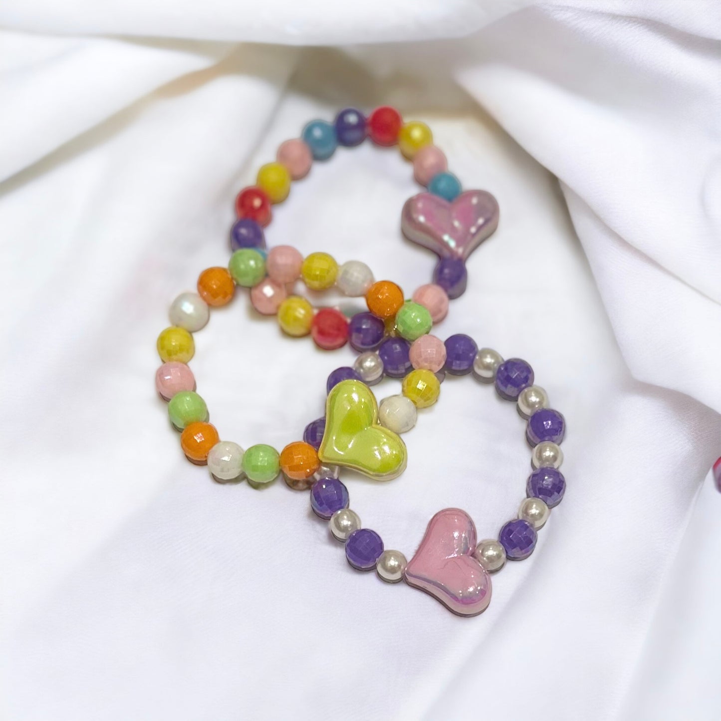 Girls Sweet Heart Bracelet