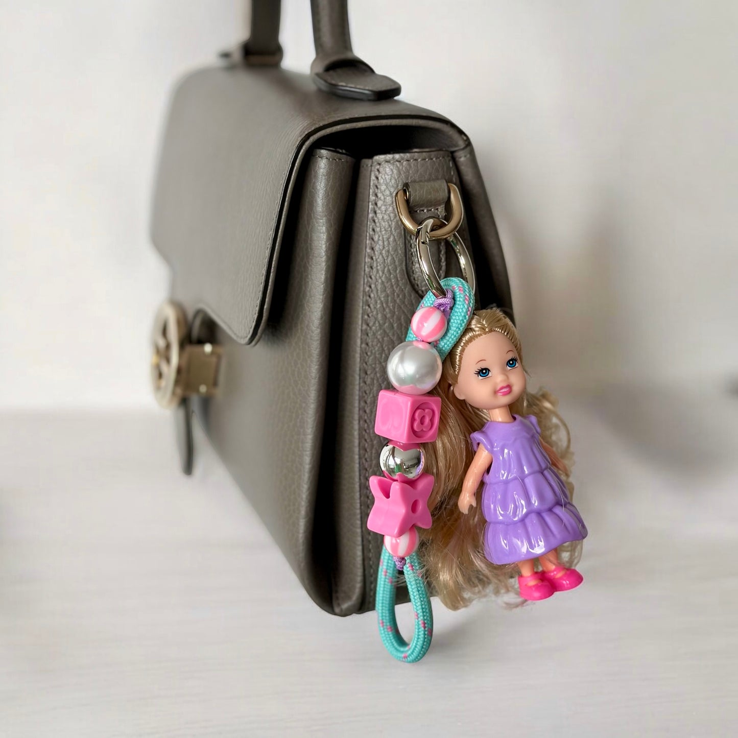 Phoebe Bag Charm & Key Ring