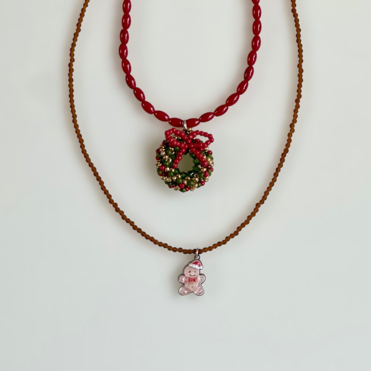 Gingerbread Necklace